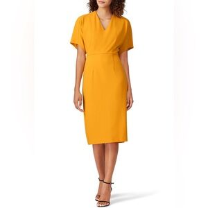 Donna Morgan Golden Midi Dress